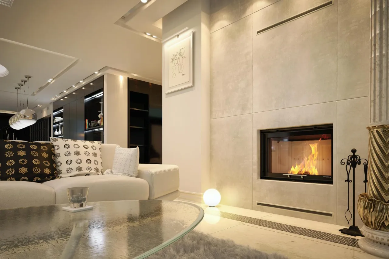 Nowoczesny kominek na pellet, czy warto? Ciepło i styl w salonie.