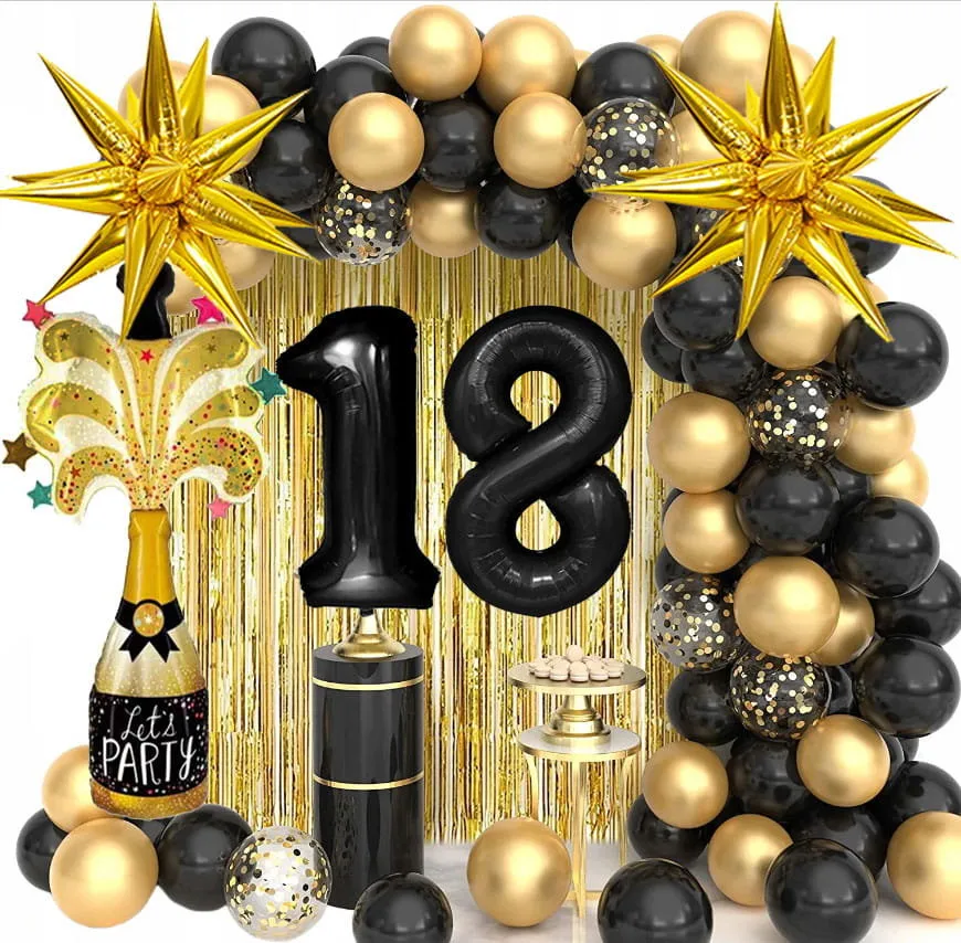 ścianka na 18 urodziny balony dekoracje
