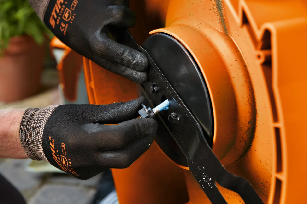 Zdrowy trawnik po koszeniu