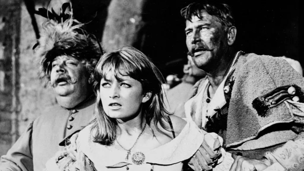 Jerzy Hoffman na planie Trylogii