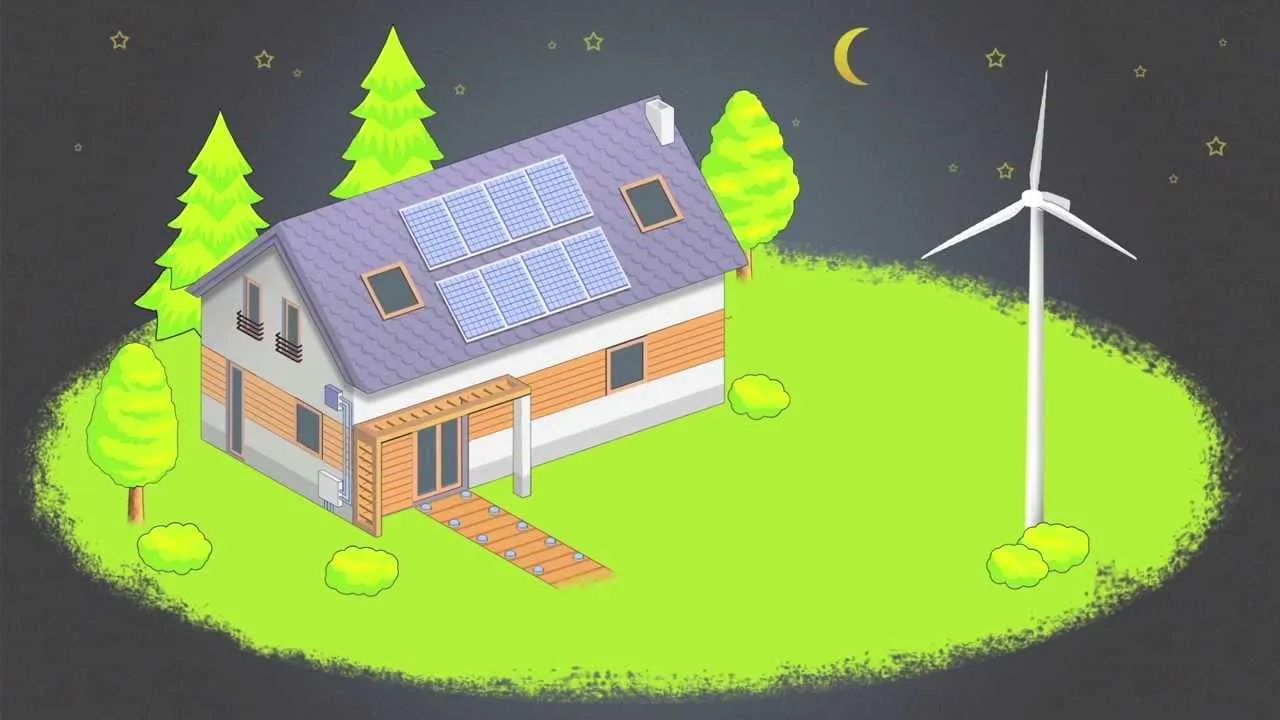 elektrownia wiatrowa dla dzieci rysunek