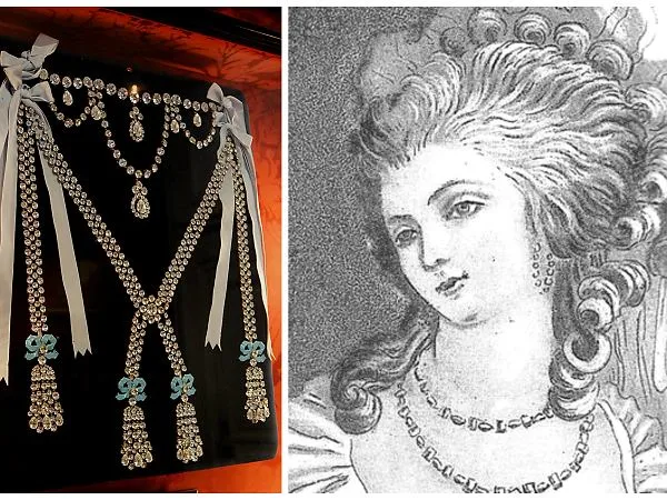 Naszyjnik Marii Antoniny szkic