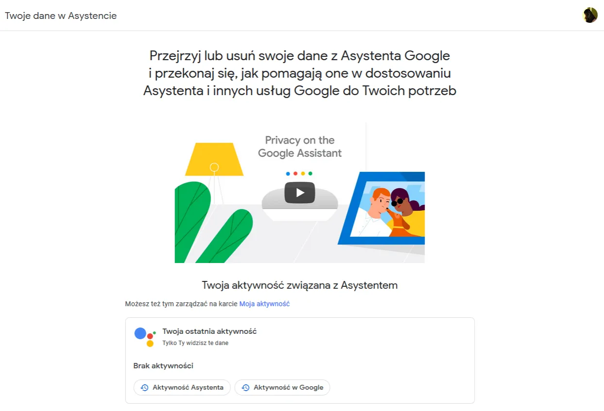 Zarządzaj swoją aktywnością w Asystencie Google. Dowiedz się, jak wyłączyć udostępnianie zdjęć Google i inne dane.