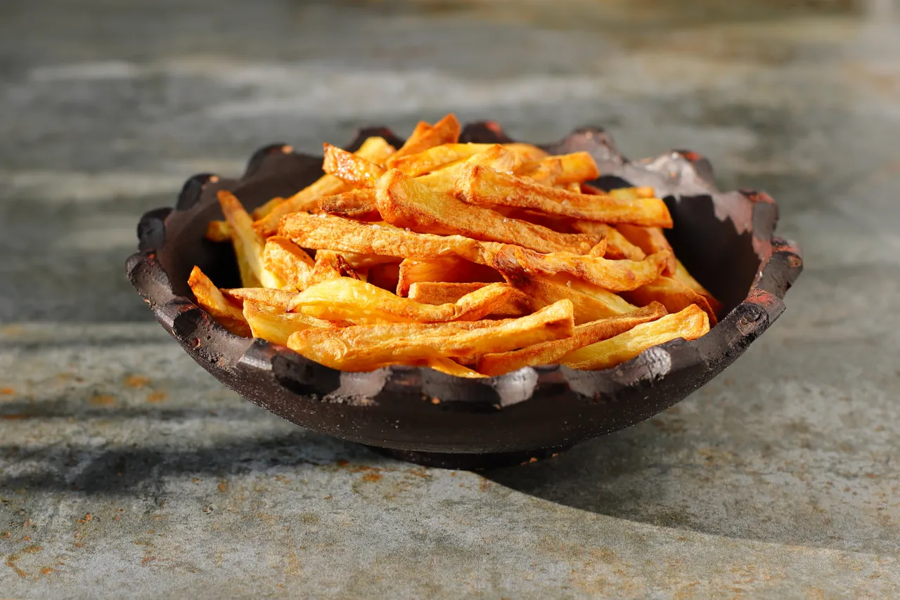 Frytki z piekarnika i air fryer