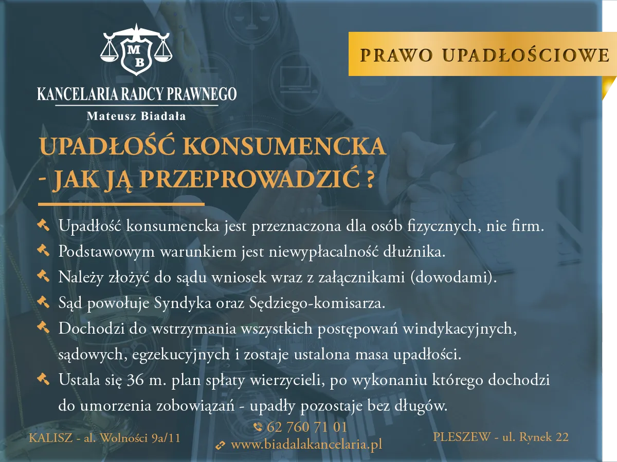 Sąd upadłość konsumencka