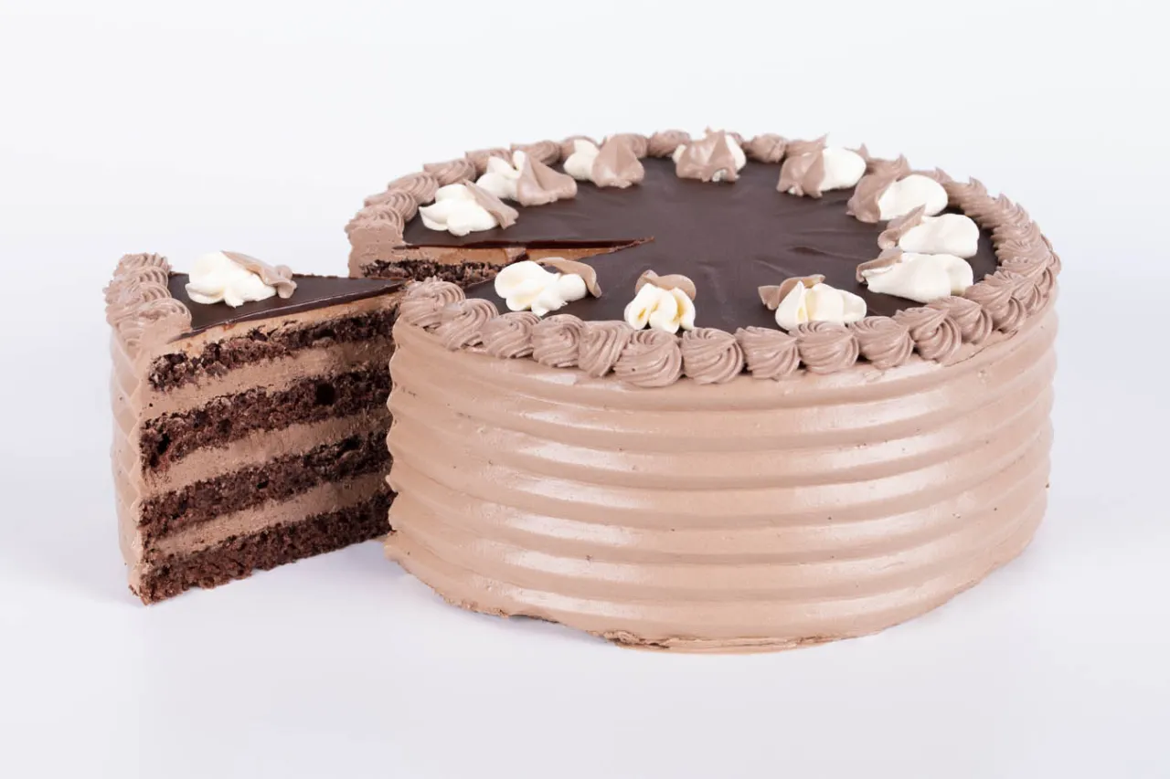 Nasączony biszkopt czekoladowy dla dzieci