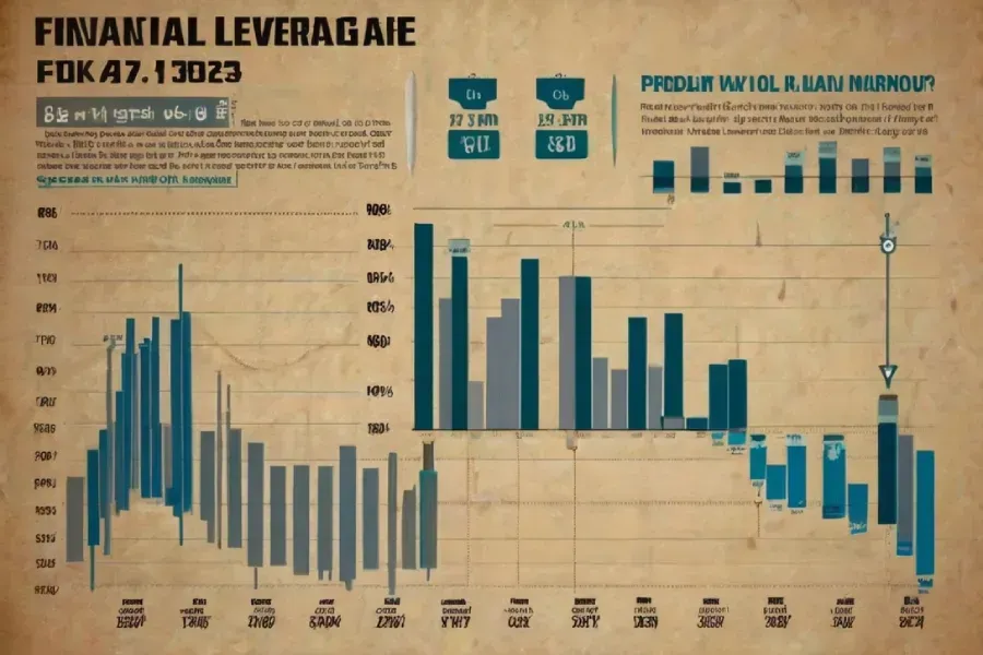 wykres zyski straty dźwignia finansowa