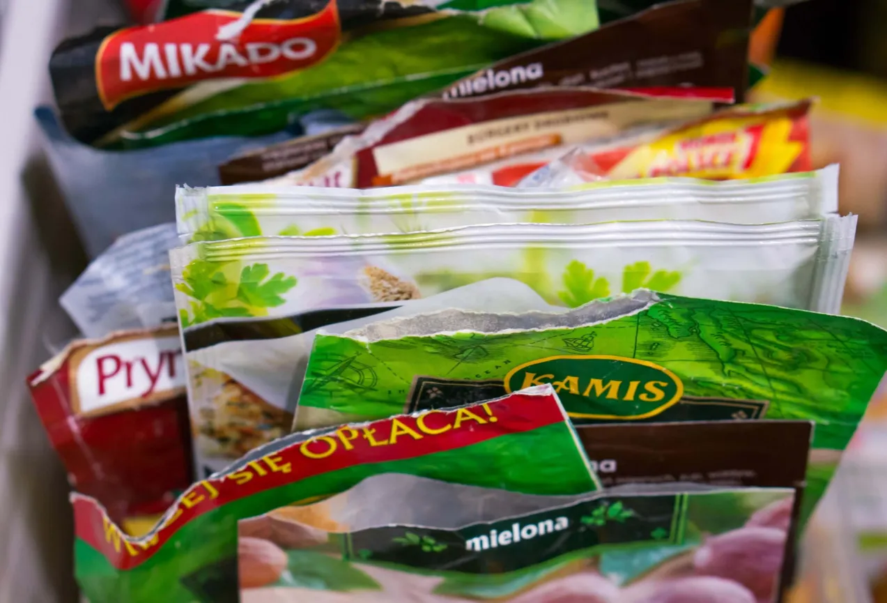 segregacja torebki po przyprawach