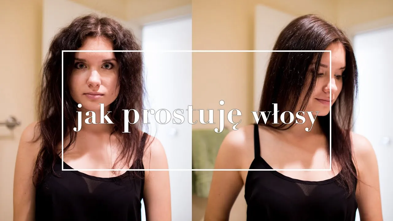 szczotka wygładzająca włosy przed i po