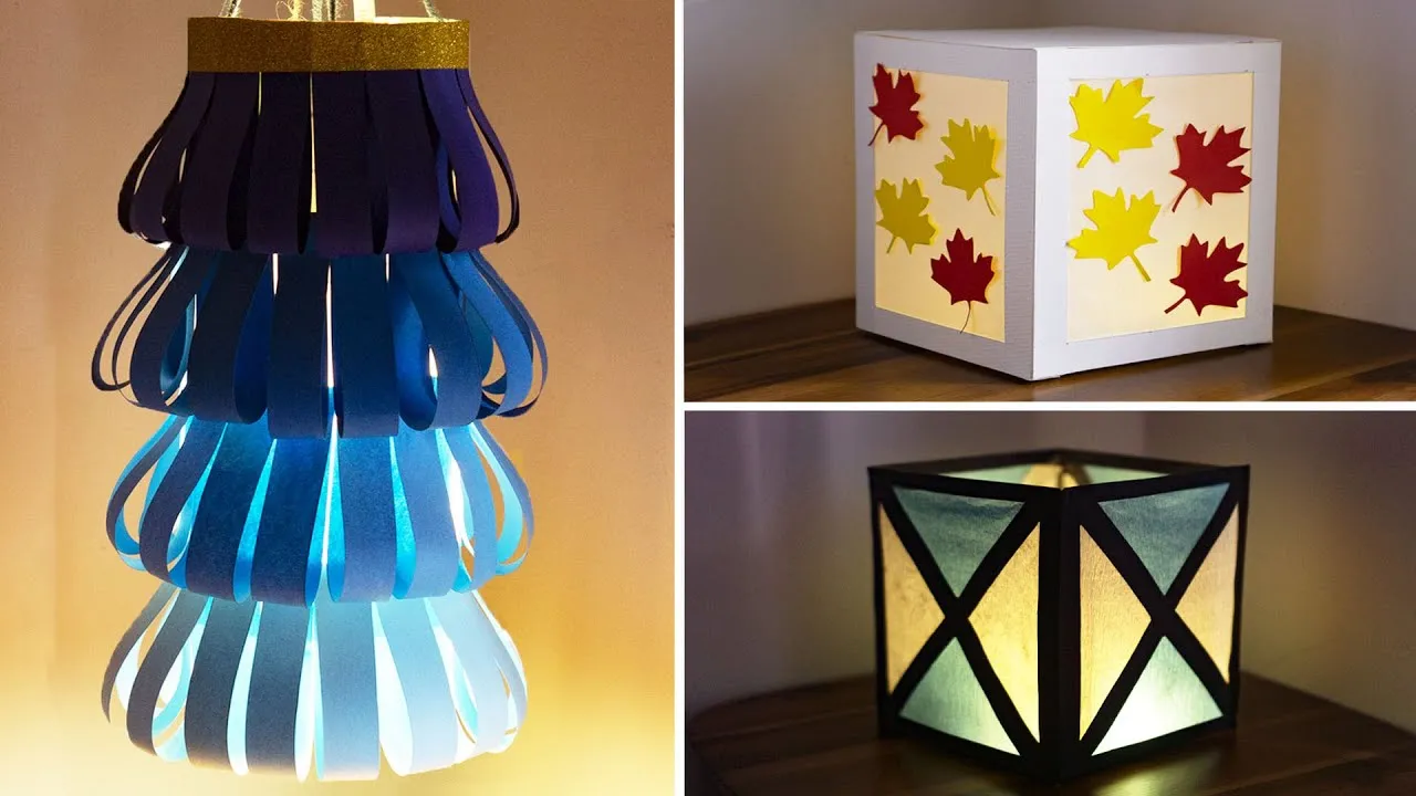 Creative cardboard lantern ideas