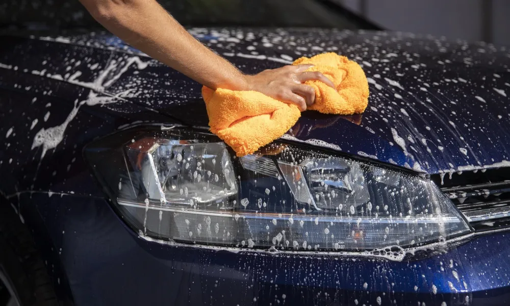 błędy w myciu samochodu