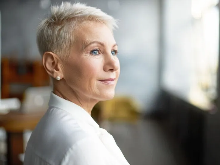 Kurzhaarfrisuren dünnes Haar Volumen