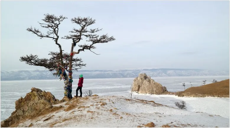 wyspa olchon zimowy bajkał