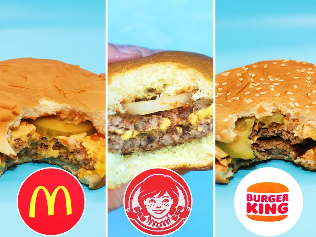 Hamburger McDonald's vs Burger King
