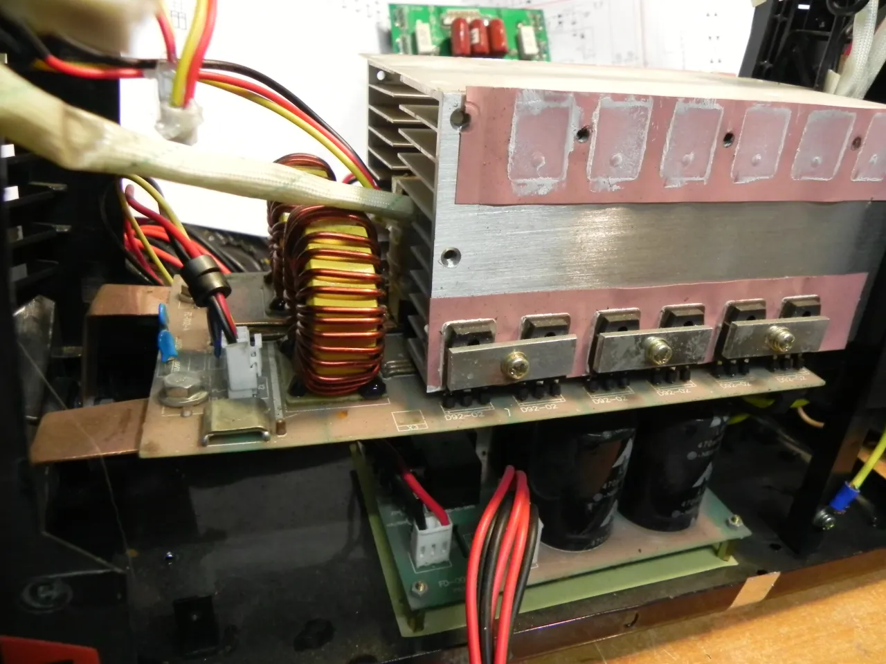 uszkodzona spawarka przez agregat