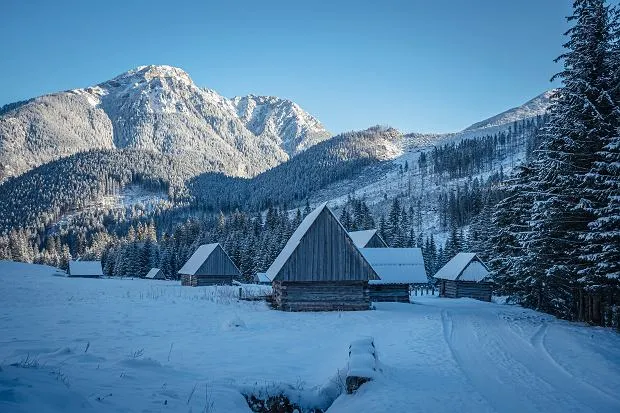 Zimowe Tatry, Dolina Chochołowska