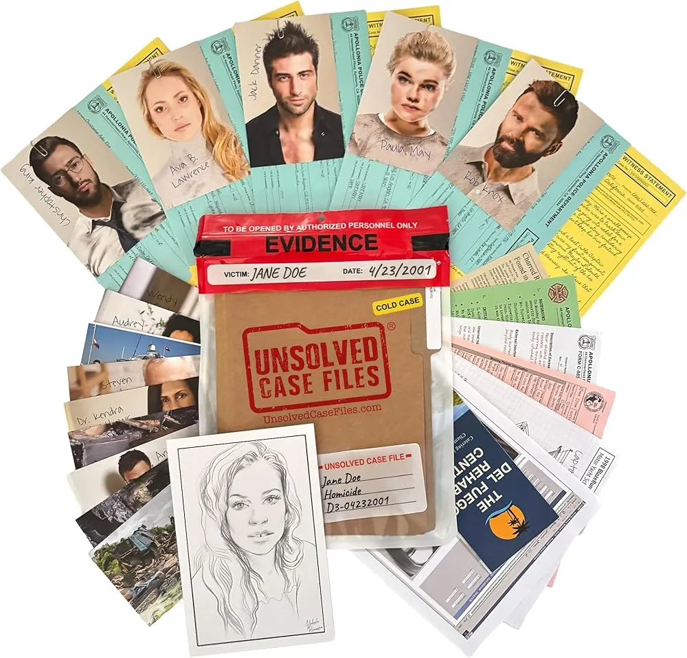 osoba przygotowująca materiały do gry murder mystery