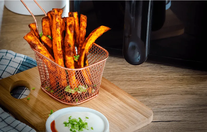 Frytki z batatów z Air Fryera