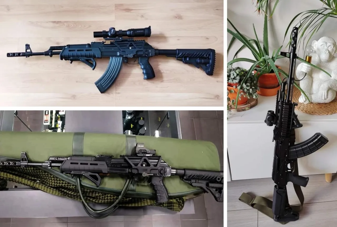 r&oacute;żnica odrzut podrzut karabinu