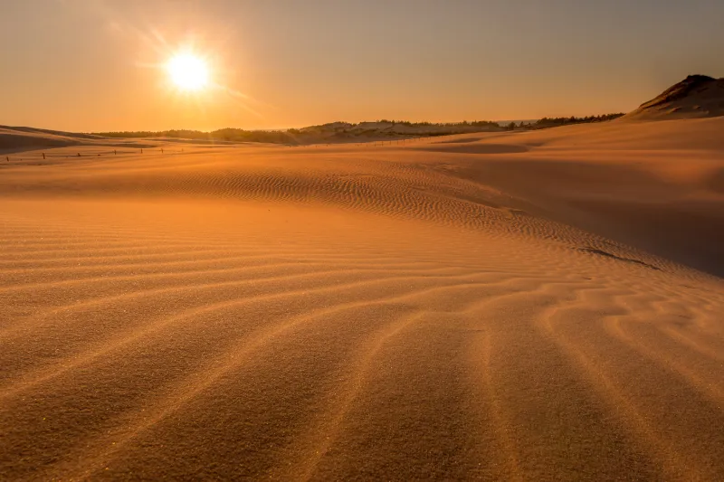 Ruchome Wydmy w Łebie, Słowiński Park Narodowy
