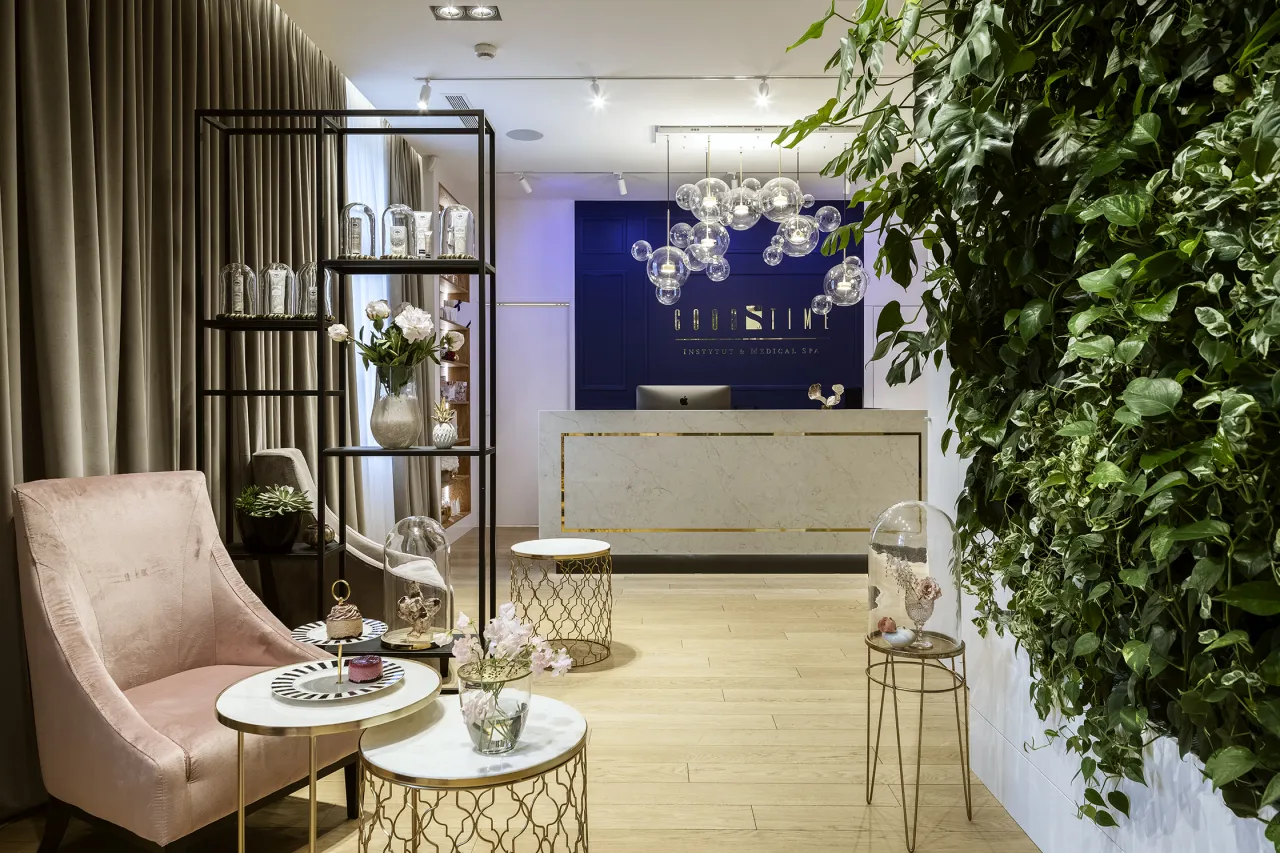 Day spa Poznań wnętrza
