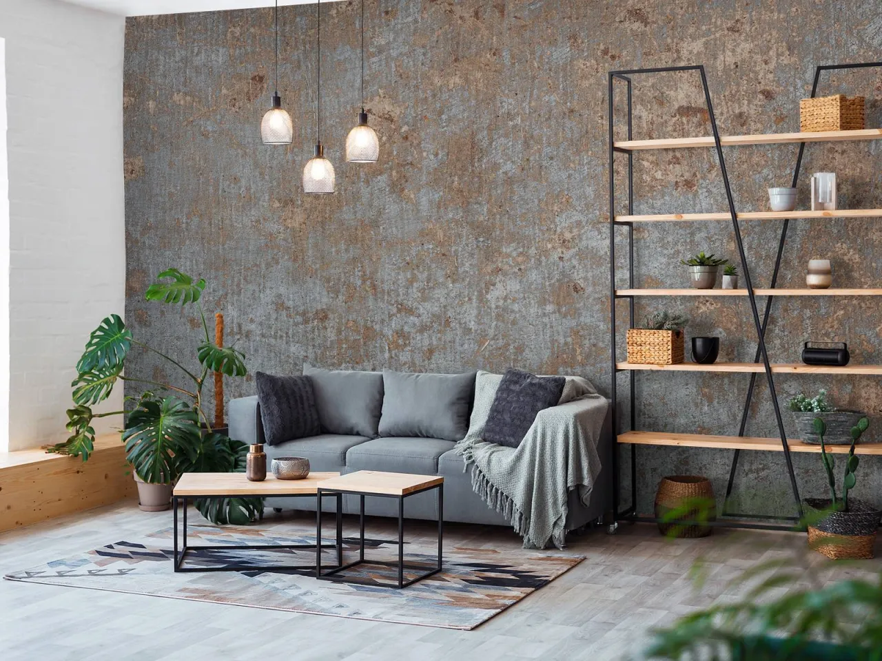 odklejająca się tapeta pęcherze