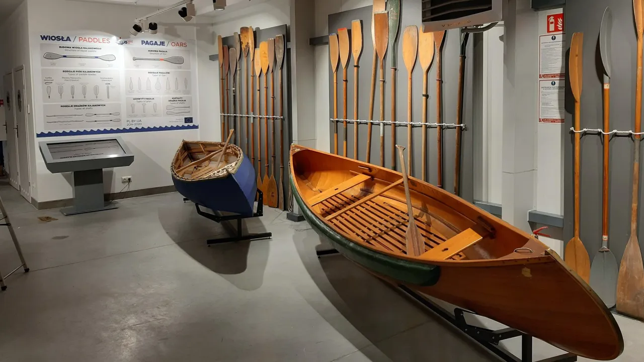 budowa wiosła kajakowego schemat