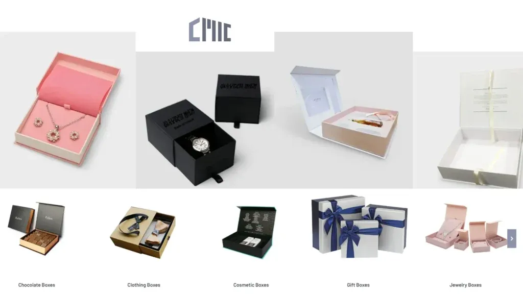 R&oacute;żne rodzaje opakowań na biżuterię