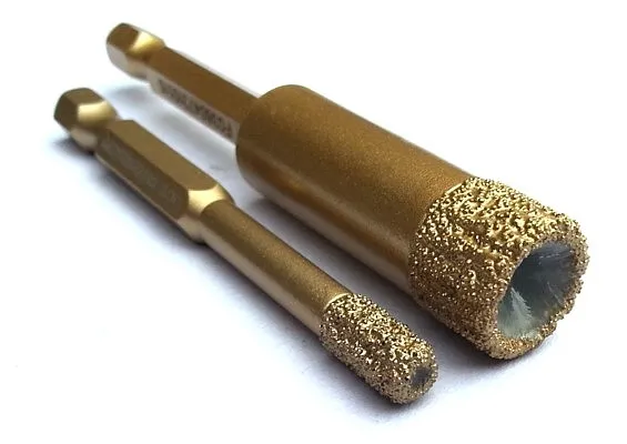 r&oacute;żne wiertła do płytek ceramicznych i gresowych