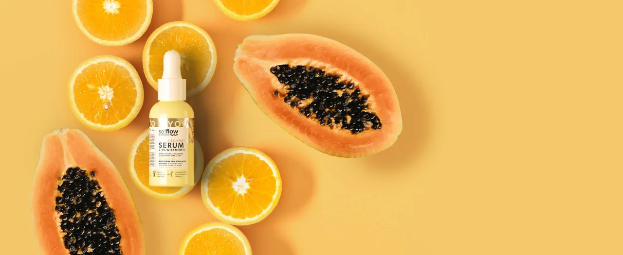 kosmetyki rozświetlające witamina C peelingi