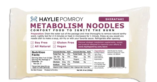 makaron konjac wartości odżywcze tabela