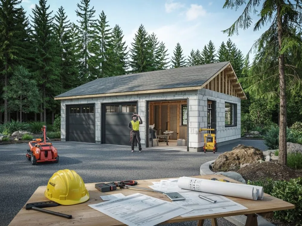 kosztorys budowy garażu, dokumenty budowlane, formalności garaż