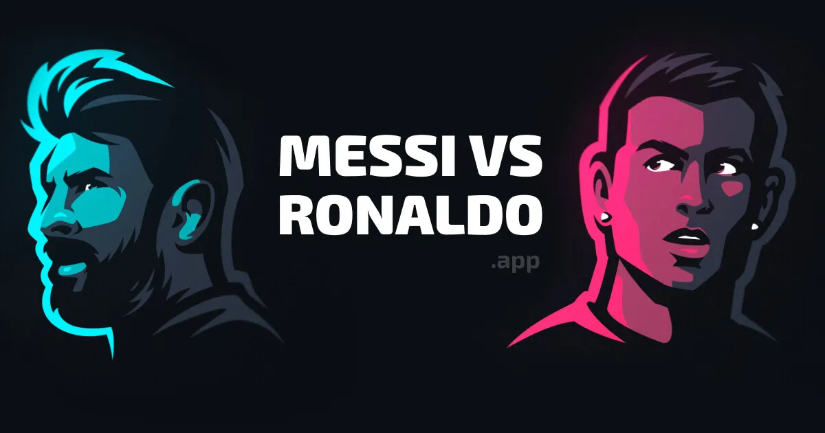Zdjęcie Messi vs Ronaldo statystyki: Kto naprawdę jest lepszym piłkarzem?