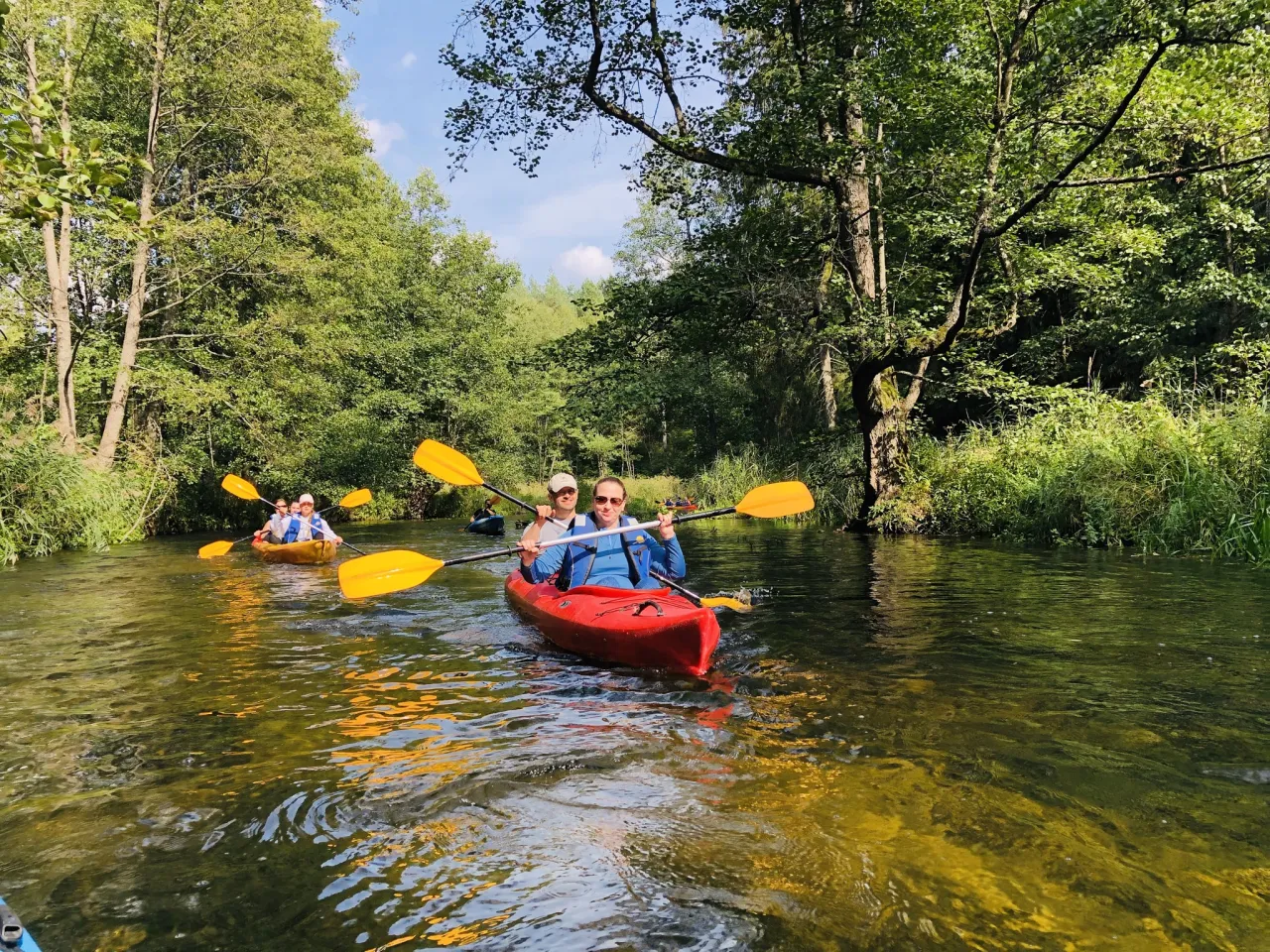 Spływ kajakowy Czarną Hańczą