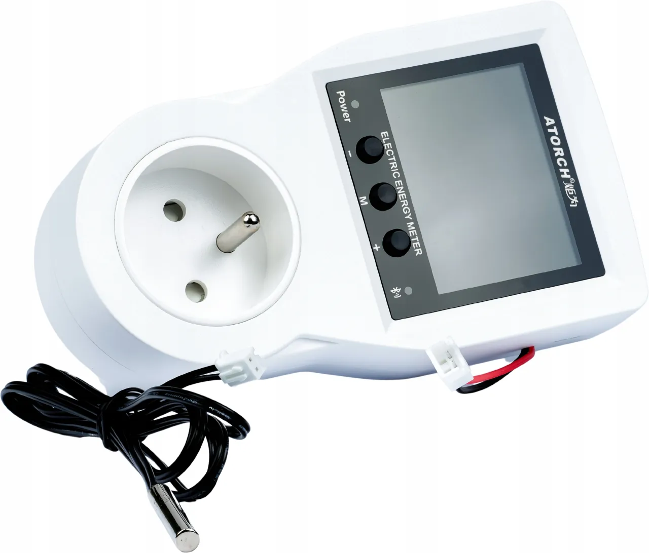 Watomierz cyfrowy w gniazdku