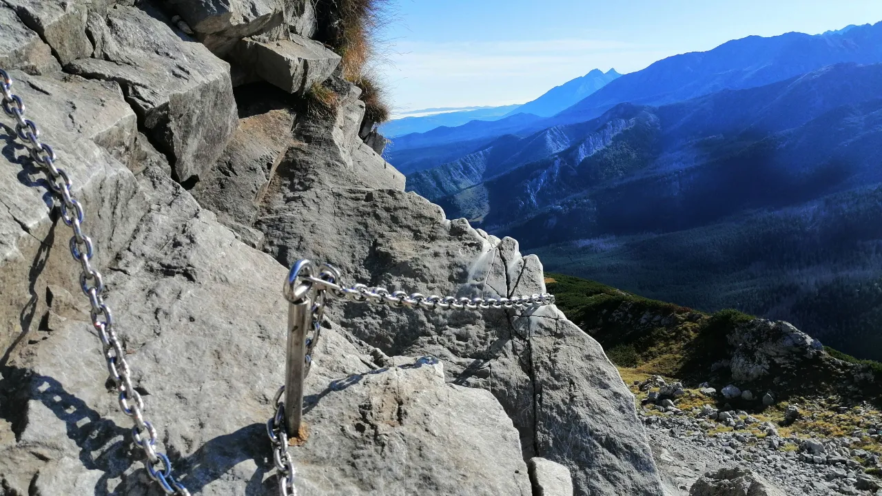 łańcuchy szlak tatry trudny