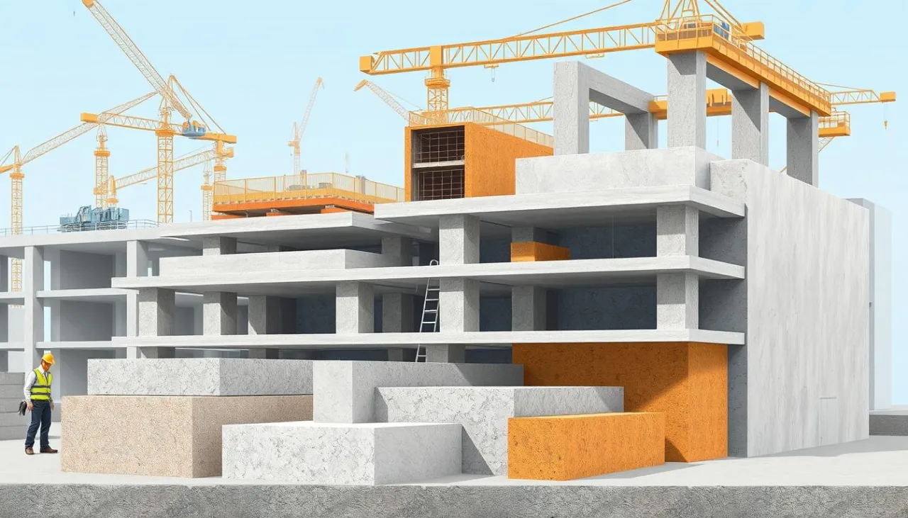 Rodzaje betonu i ich zastosowanie w budownictwie