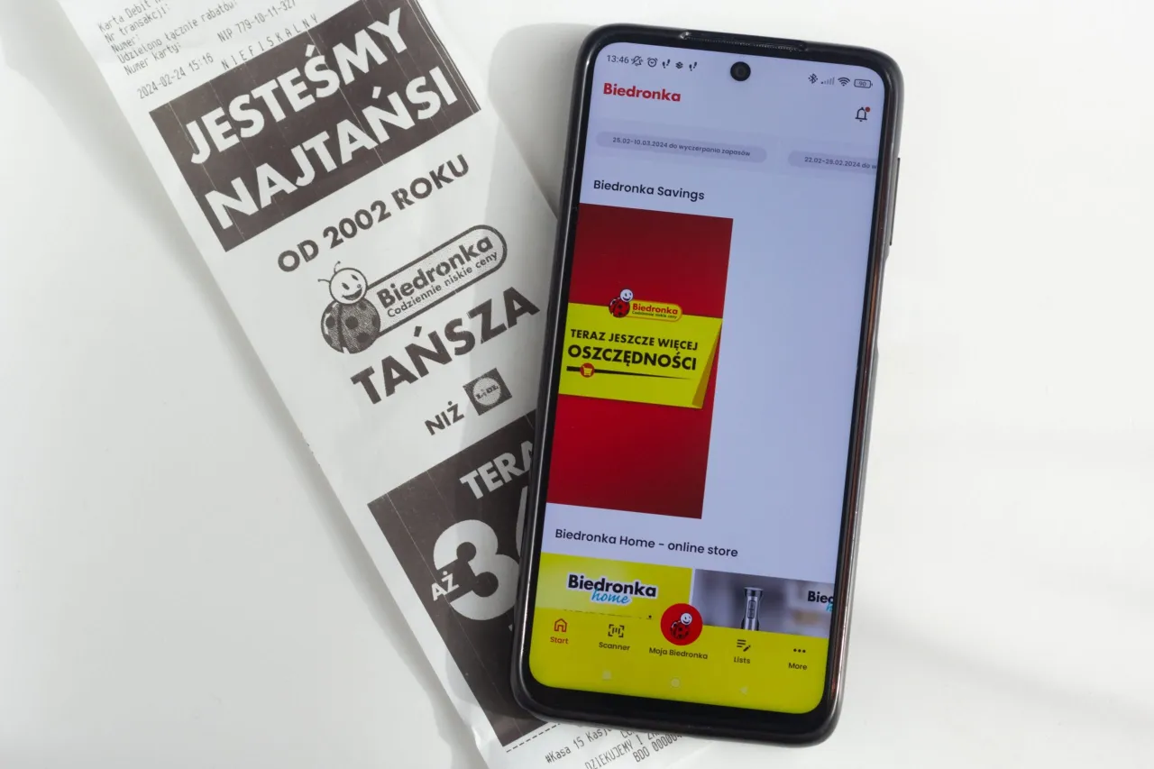 Rozwiązywanie problem&oacute;w aplikacja Biedronka