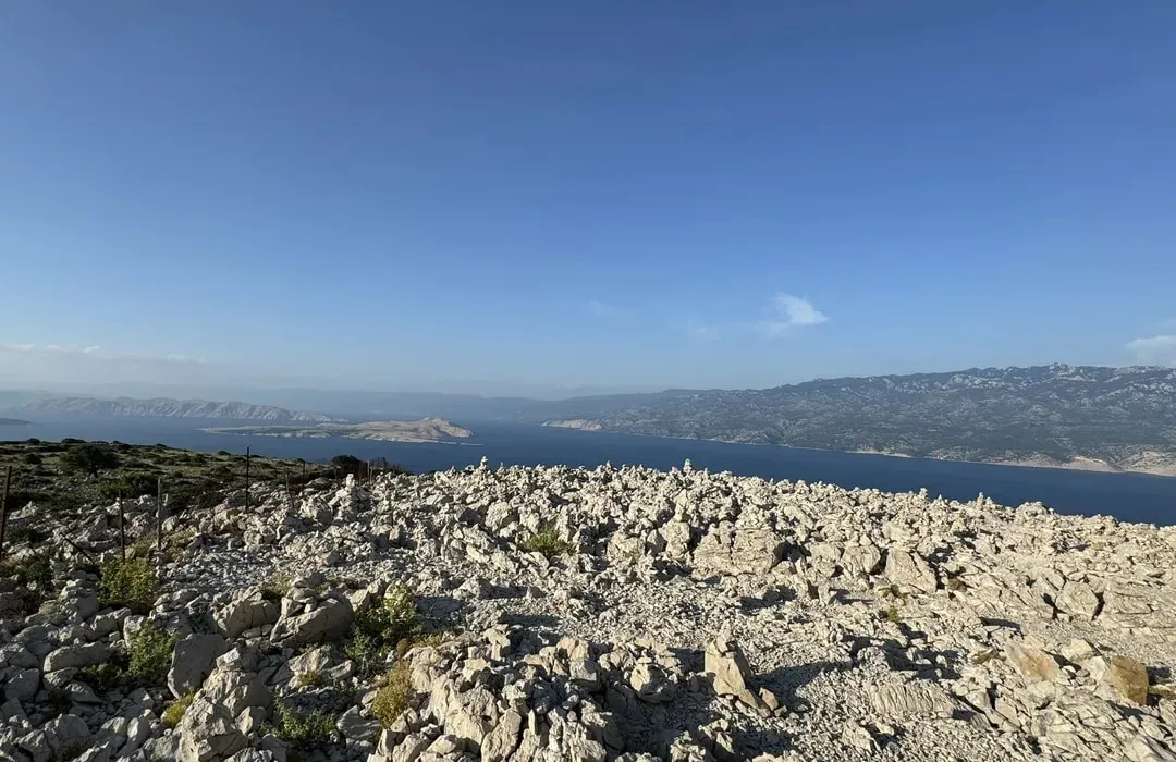 Widok na zatokę Rab z Kamenjak