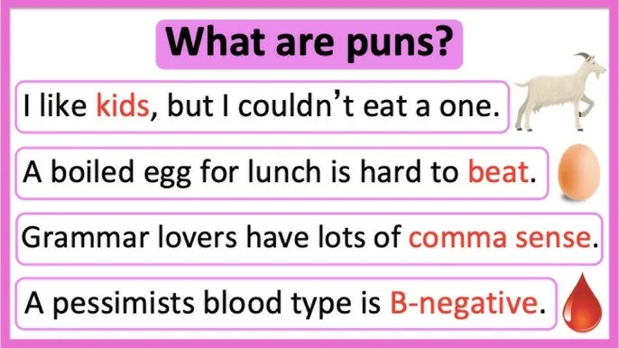 english puns explained