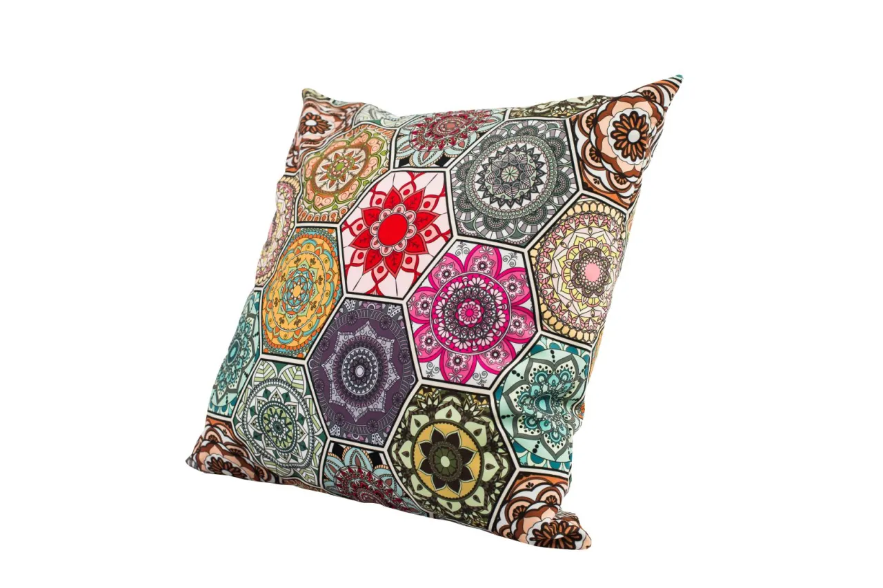 poduszki dekoracyjne różne faktury welur len dzianina