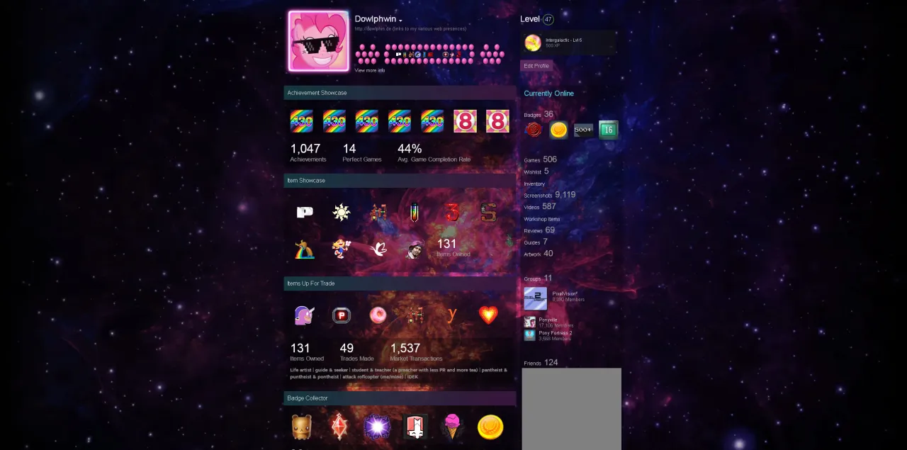 Steam profile edit animated background setting