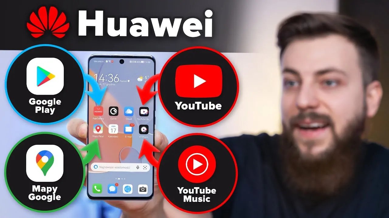 Telefon Huawei bez usług Google