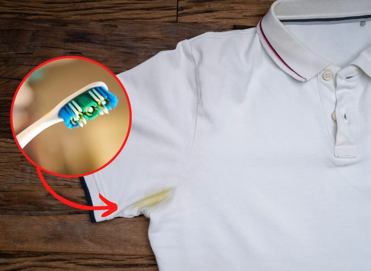 domowe sposoby na usunięcie ż&oacute;łtych plam