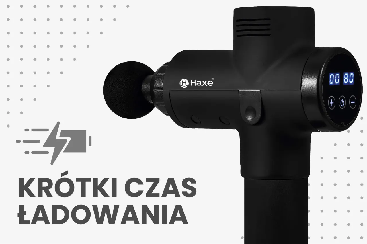 Pistolet do masażu parametry techniczne