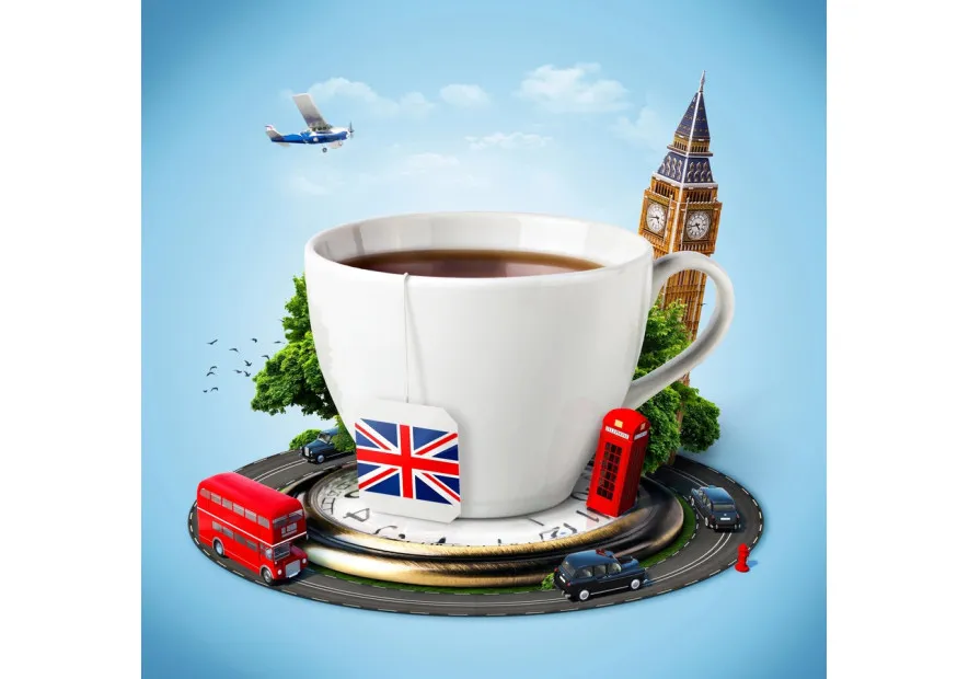 Brytyjskie jedzenie i napoje, angielskie słodycze herbata