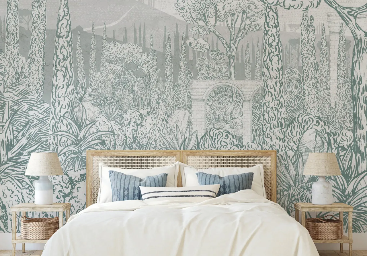 modne tapety sypialnia 2026