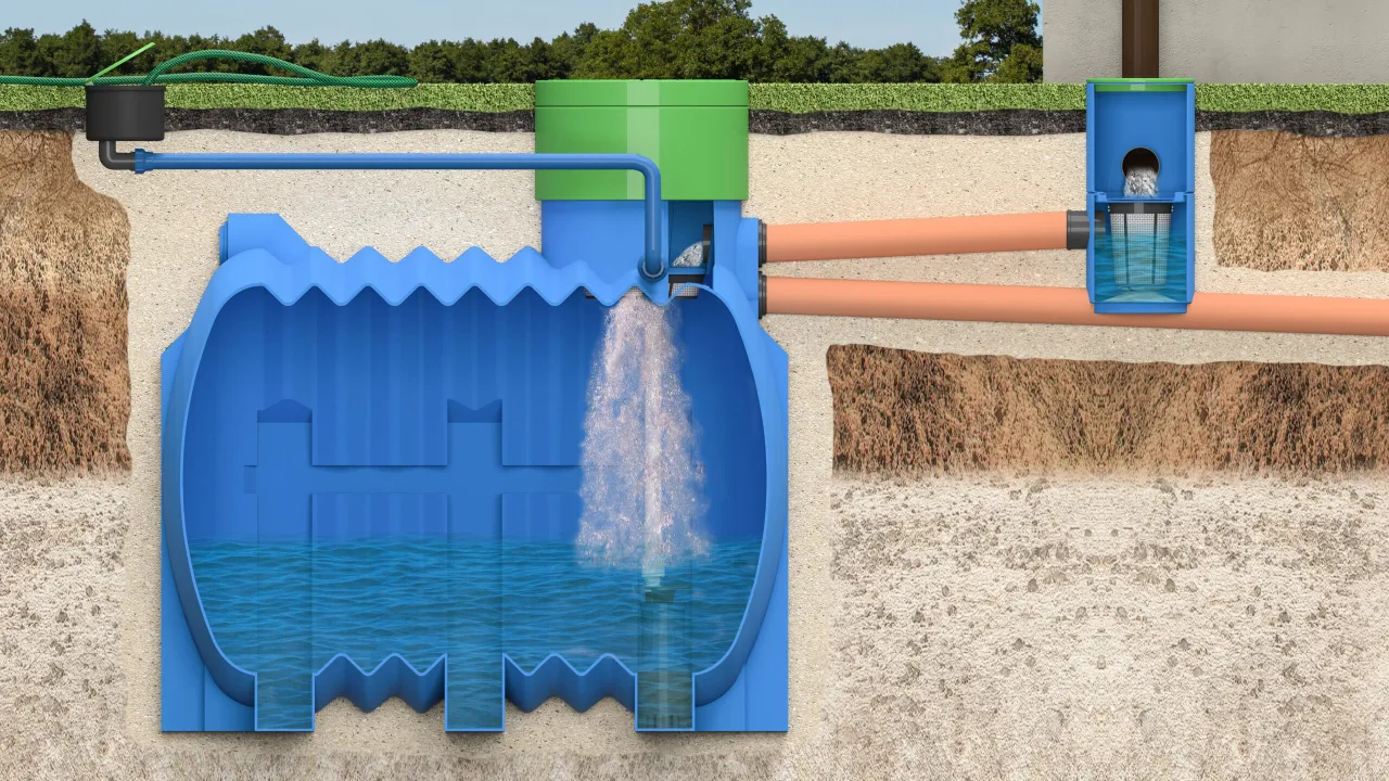 Systemy rozsączające wodę deszczową