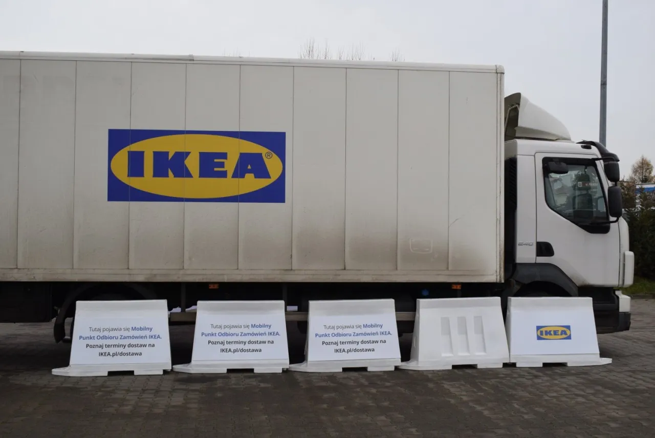 IKEA dostawa mebli, transport mebli, odbi&oacute;r starych mebli