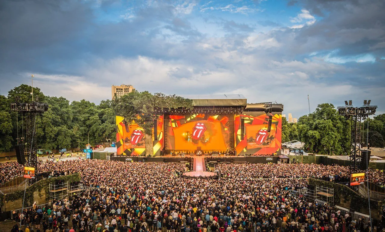 Strefa Golden Circle na koncercie The Rolling Stones